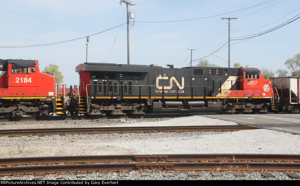 CN ES44AD #3807 - Canadian National